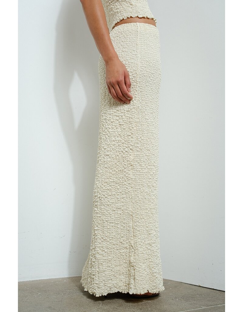Pretty Garbage Michaela Textured Maxi Skirt