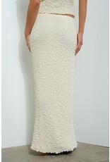 Pretty Garbage Michaela Textured Maxi Skirt