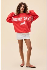 Daydreamer LA Cowboy Wanted BF Sweatshirt