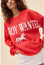 Daydreamer LA Cowboy Wanted BF Sweatshirt