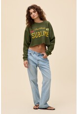 Daydreamer LA Sublime License Plate Cut-Off Sweatshirt