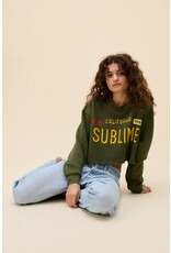 Daydreamer LA Sublime License Plate Cut-Off Sweatshirt