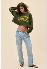 Daydreamer LA Sublime License Plate Cut-Off Sweatshirt