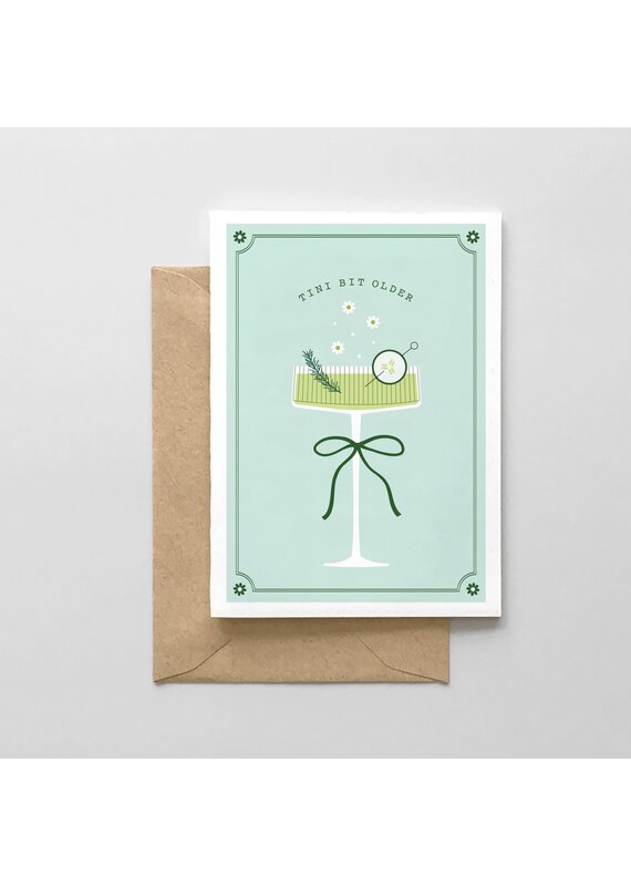 Tini Bit Older Birthday Card