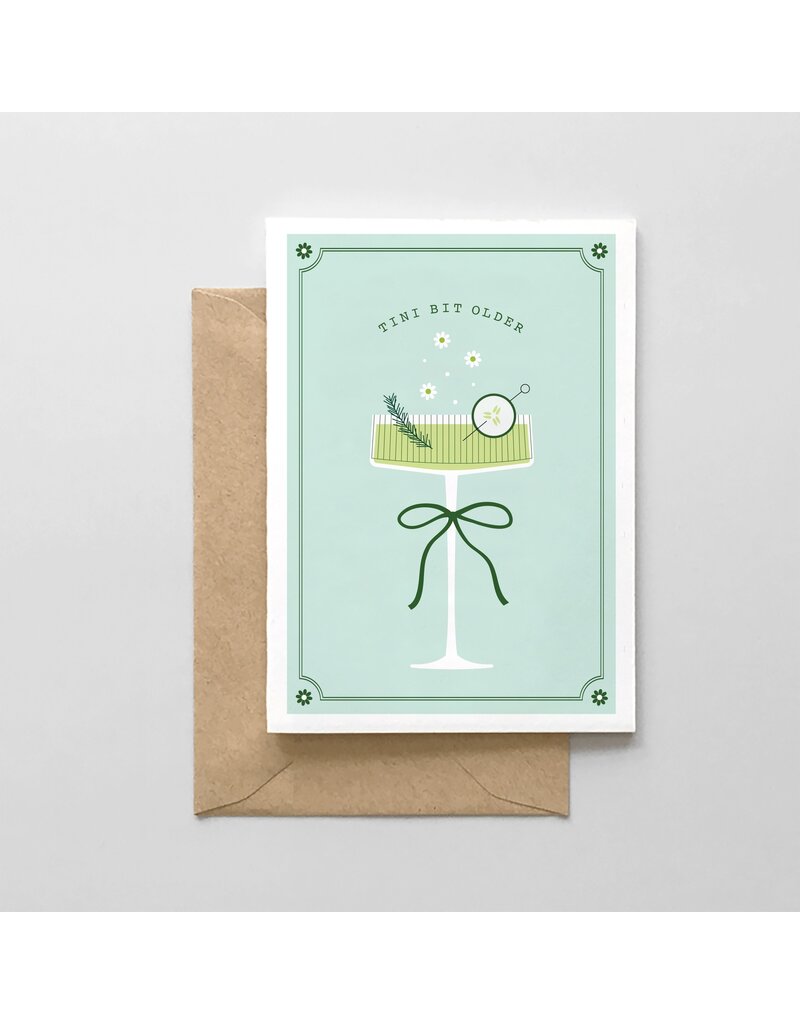 Tini Bit Older Birthday Card