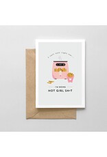 Hot Girl Shit Card