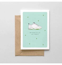 Sneaker Support Father's Day Card