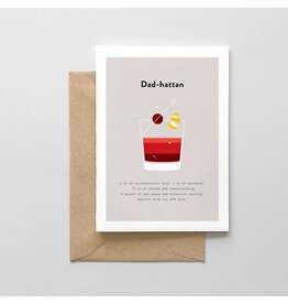 Dad-hattan Father's Day Card