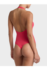 Commando Ballet Deep Plunge Halter Bodysuit