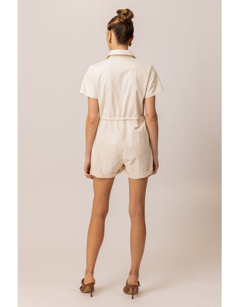 Line and Dot Veni Romper