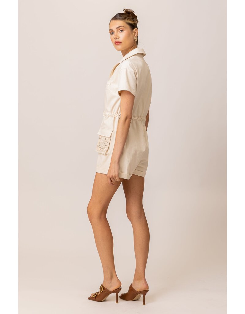 Line and Dot Veni Romper