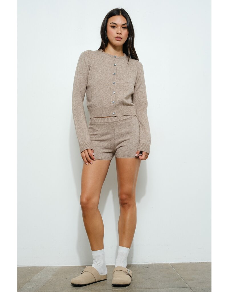 Pretty Garbage Button Up Knit Cardigan