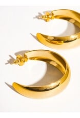 Flanerie Romée 18K Gold Non-Tarnish Classic Earring