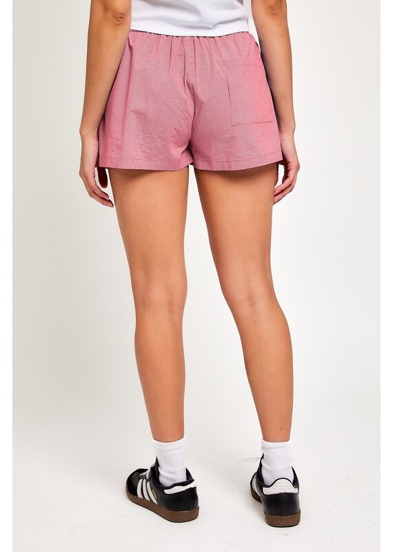 Le Lis Taylor Check Shorts