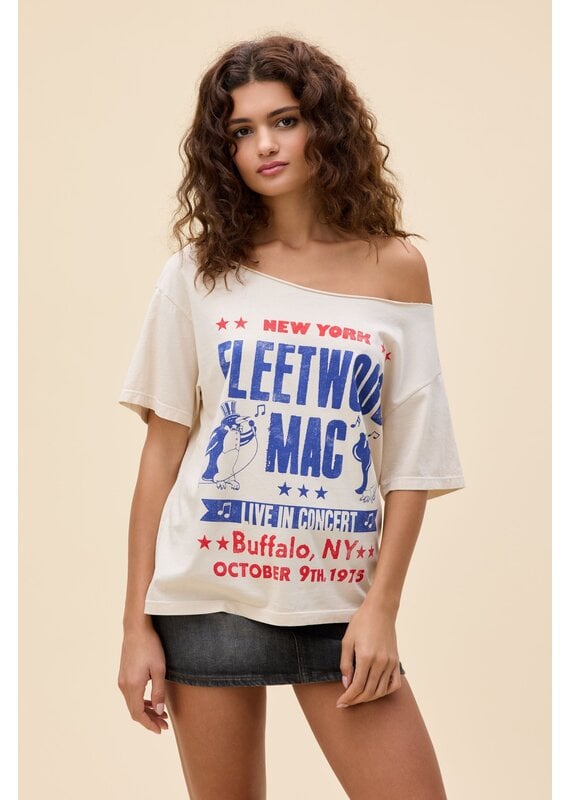 Daydreamer LA Fleetwood Mac Live in Concert Off-The-Shoulder Tee