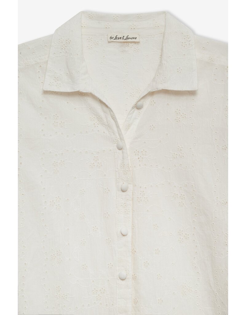 For Love & Lemons Handkerchief Button-Up Shirt