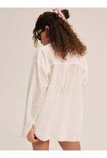 For Love & Lemons Handkerchief Button-Up Shirt