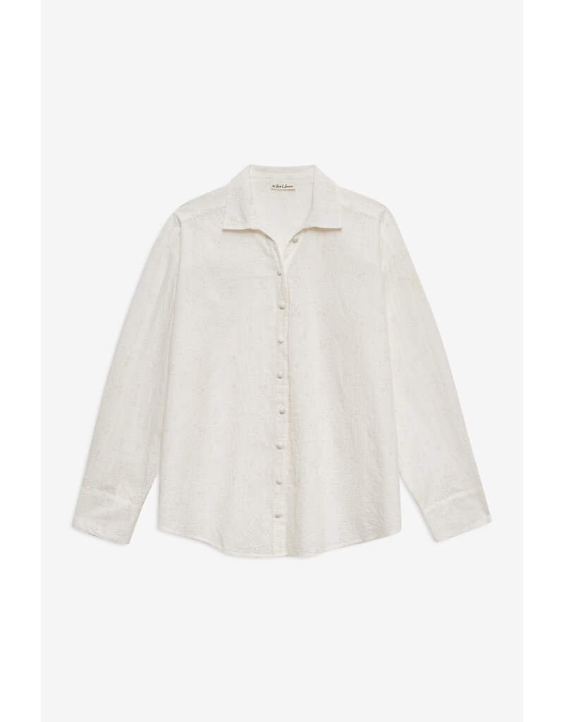 For Love & Lemons Handkerchief Button-Up Shirt