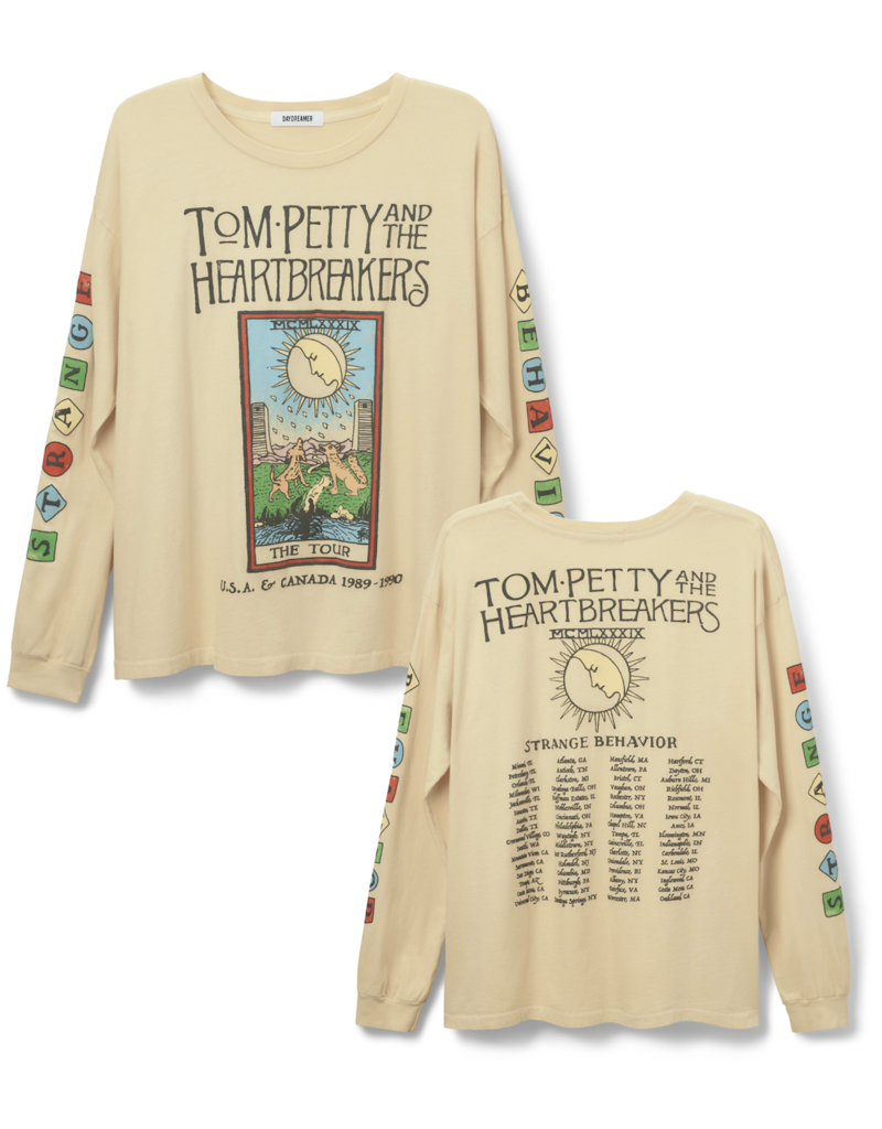 Daydreamer LA Tom Petty Strange Behavior Merch LS Tee