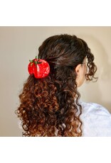 Tomato Hair Claw Clip