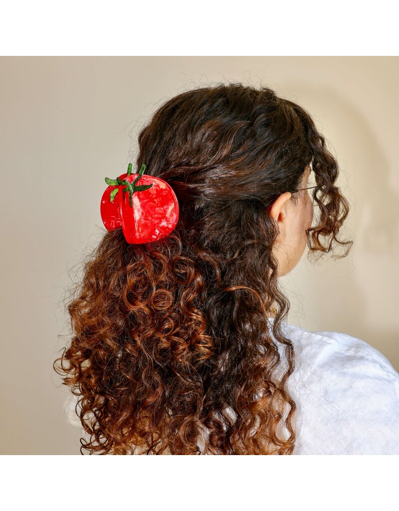 Tomato Hair Claw Clip