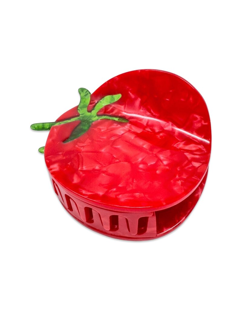 Tomato Hair Claw Clip