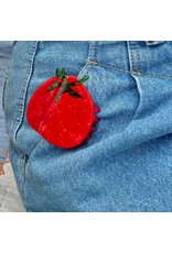 Tomato Hair Claw Clip