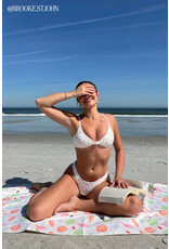 Dippin Daisys Zen Knotted Triangle Bikini Top