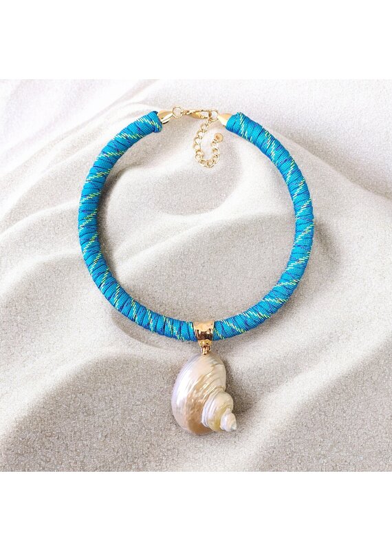 Seashell Cord Necklace