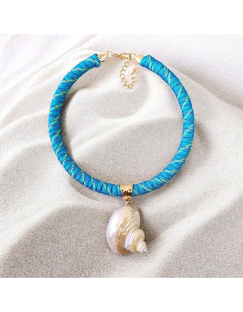 Seashell Cord Necklace