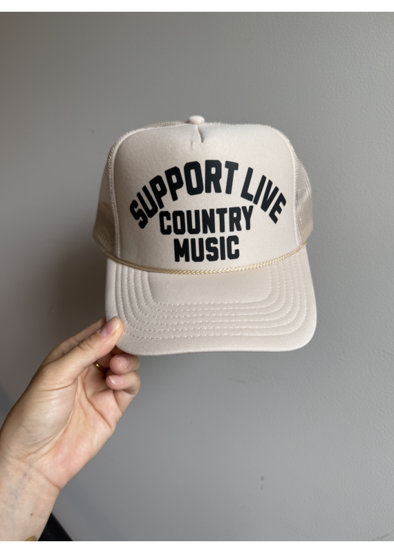 Support Live Country Music Trucker