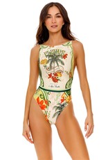 Agua Bendita Domenica One Piece Swimsuit