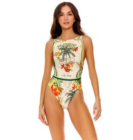 Agua Bendita Domenica One Piece Swimsuit