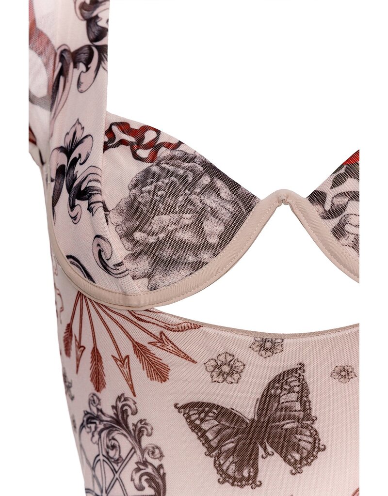 Agua Bendita Lurex Bodysuit