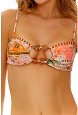 Agua Bendita Lace Bikini Top