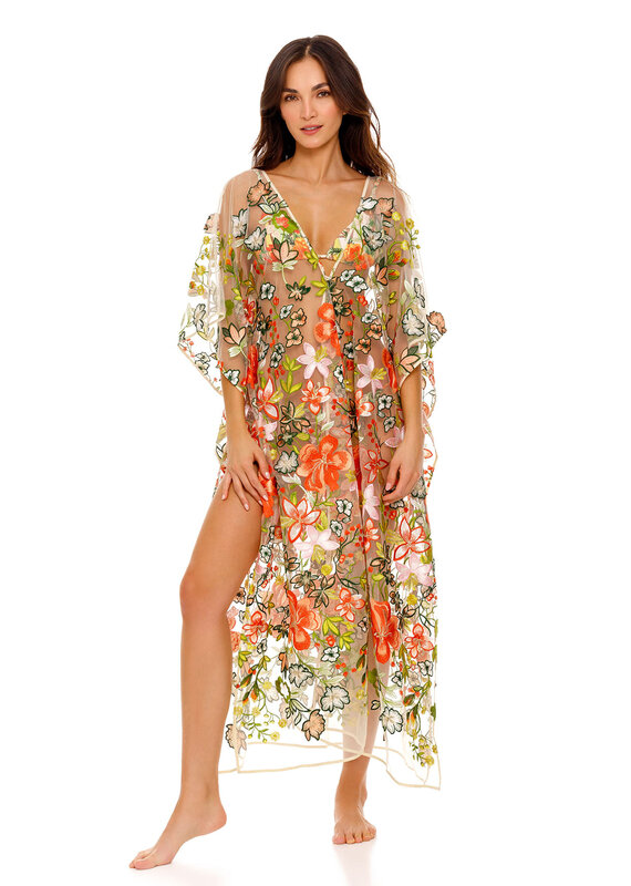 Agua Bendita Lucerna Tunic Cover-Up
