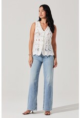 ASTR Meira Crochet Vest
