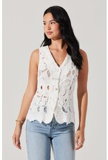 ASTR Meira Crochet Vest