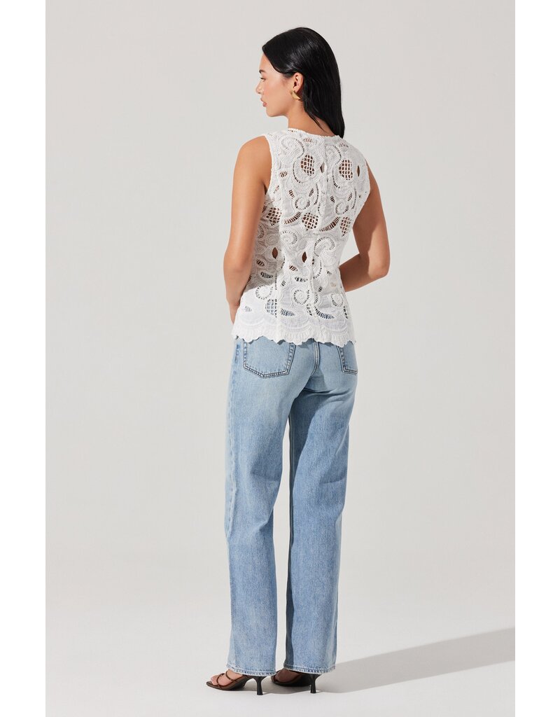 ASTR Meira Crochet Vest