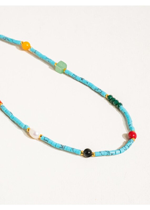 Flanerie Calise Beaded Necklace