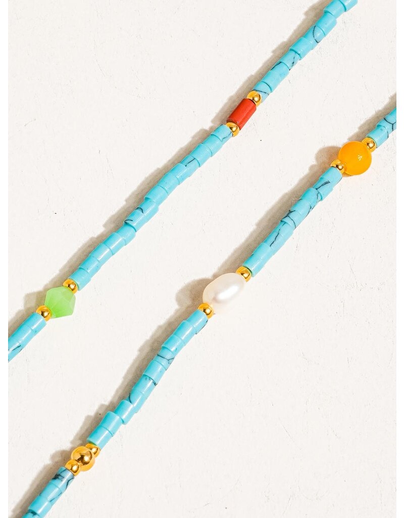 Flanerie Calise Beaded Necklace