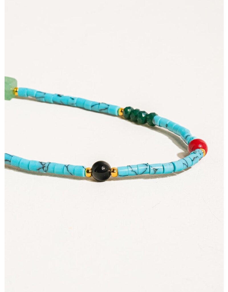 Flanerie Calise Beaded Necklace