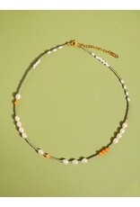 Flanerie 18K Handmade Beaded Stack Necklace