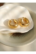 Flanerie Hunter 18K Gold Non-Tarnish Earring