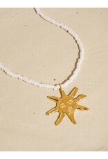 Flanerie Iridessa 18K Gold Non-Tarnish Beaded Necklace