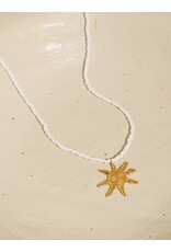 Flanerie Iridessa 18K Gold Non-Tarnish Beaded Necklace