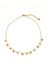 Flanerie Sylvain 18K Gold Non-Tarnish Charm Necklace