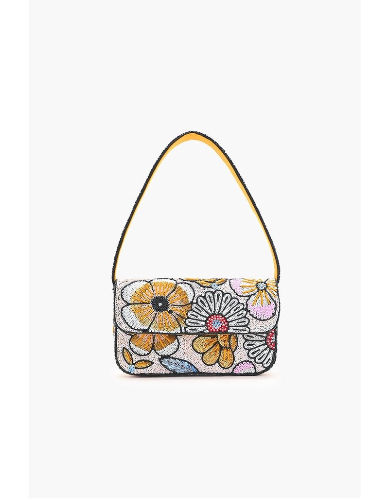 America & Beyond Daisy Daydream Embellished Shoulder Bag