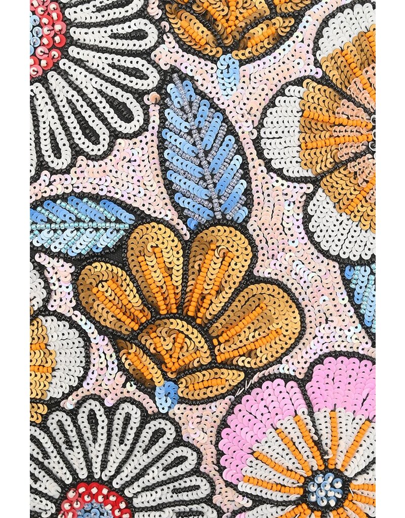 America & Beyond Daisy Daydream Embellished Shoulder Bag