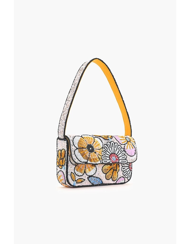 America & Beyond Daisy Daydream Embellished Shoulder Bag
